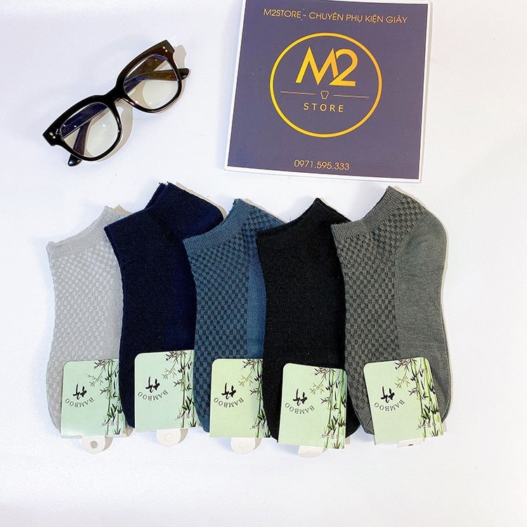 Đôi Vớ Tất Nam Nữ chất liệu sợi tre cao cấp thời trang lịch lãm XIMO (TN15-H2)