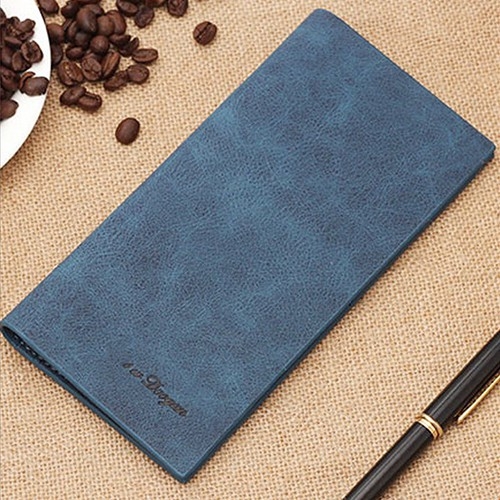 Bóp ví nam dài da PU phong cách Hàn Quốc XIMO VND02-A2 (Nhiều màu)