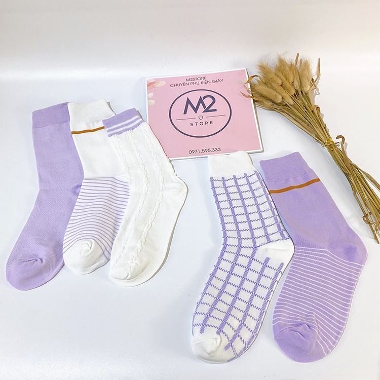 Tất Nữ Cổ Cao Phong Cách Tím Thủy Chung TNG02