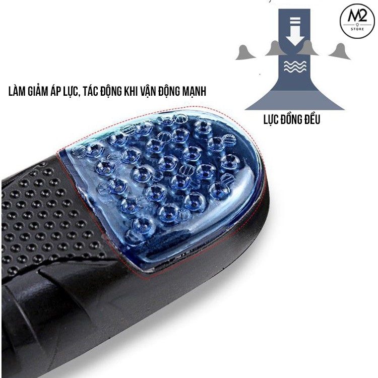 Lót giày thể thao cao su PU cao cấp êm chân thoáng khí thấm hút mồ hôi chống sốc tốt LGTT13-C2