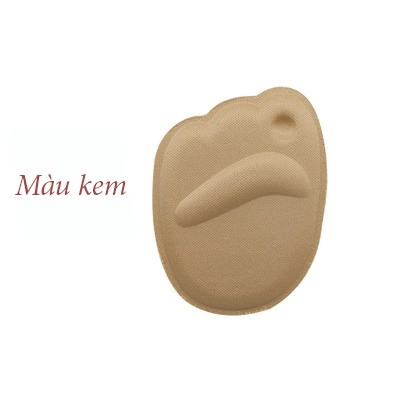 Cặp lót mũi giày cao gót XIMO, giúp giày búp bê cực êm chân, hút mồ hôi Heel Liner 4D (LGCGC11)