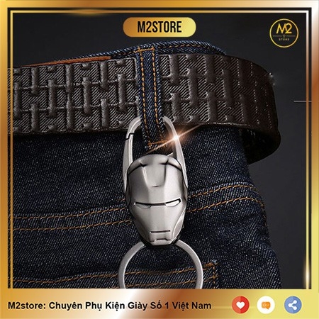 Móc khóa xe máy ô tô đẹp Đầu Lâu XIMO chất liệu inox phong cách (MK22-A5)