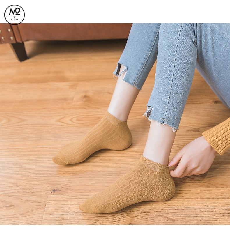 Vớ tất cổ ngắn nữ, tất thuyền style đơn giản cực xinh TNG20-G6