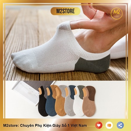 COMBO 6 đôi Tất vớ nam cổ ngắn phong cách Hàn Quốc lịch lãm, sang trọng TN24-H3