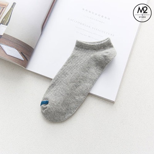 Vớ, Tất Cổ Ngắn Nam Nữ Hàng Hiệu 100% Cotton Xịn (TCN04-H1)