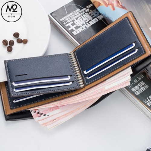 Bóp ví nam ngang da Baellerry XIMO thời trang siêu mỏng hàn quốc (VNN16-A1)