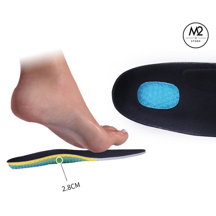 Lót giày thể thao y khoa cao cấp êm chân Tăng 0,5Size LGYK01-C4