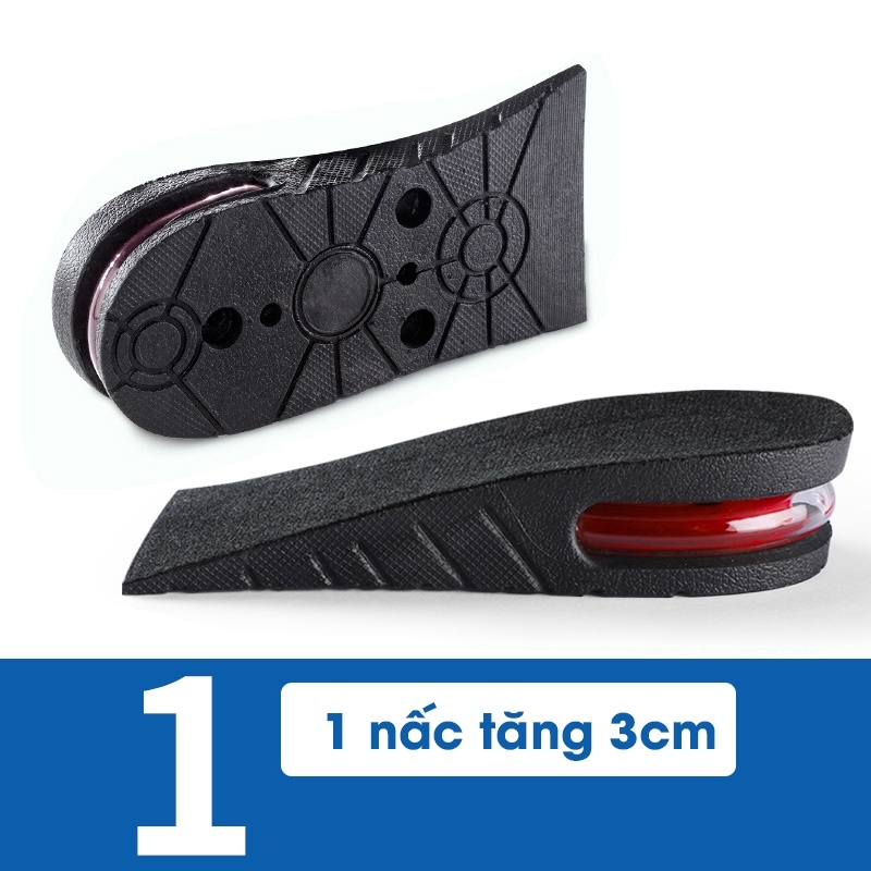 Lót giày tăng chiều cao có đệm khí cả bàn & nửa bàn cao cấp L110AB-A20