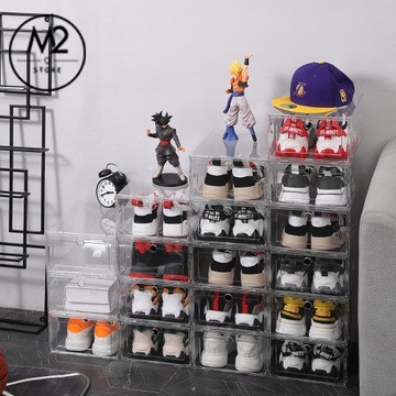 Hộp đựng giày nhựa cao cấp trong suốt mang lại không gian đẹp HDG02