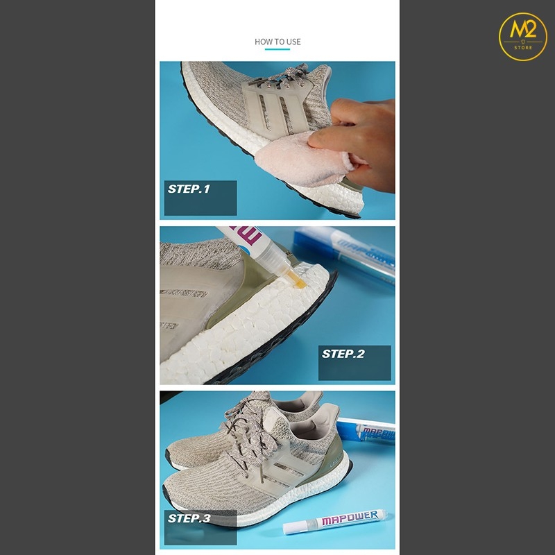 Bút repaint đế giày bị ố vàng cao cấp MAPOWER (BVSG02)