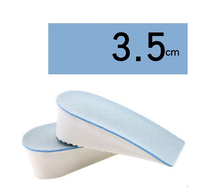 Cặp lót giày tăng chiều cao cao su độn đế tăng 1,5-3cm - Loại nguyên bàn chân - L13
