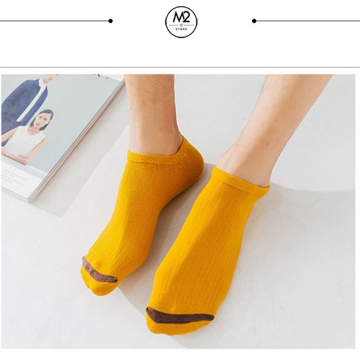 Vớ, Tất Cổ Ngắn Nam Nữ Hàng Hiệu 100% Cotton Xịn (TCN04-H1)