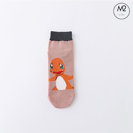 Combo 5 Đôi Vớ Tất Nữ Cổ Ngắn In Hoạt Hình Cực Đáng Yêu TNG39