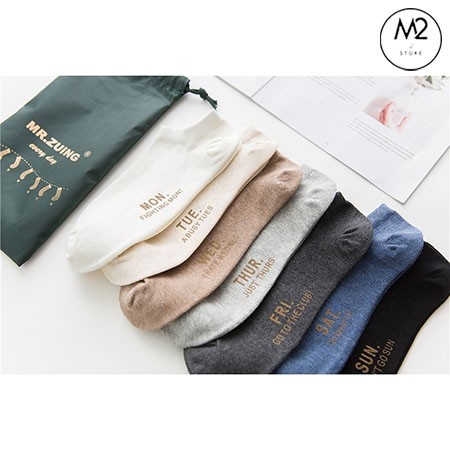 Set Vớ Tất Theo Ngày Trong Tuần Nam Cao Cấp Cao Cấp TN32