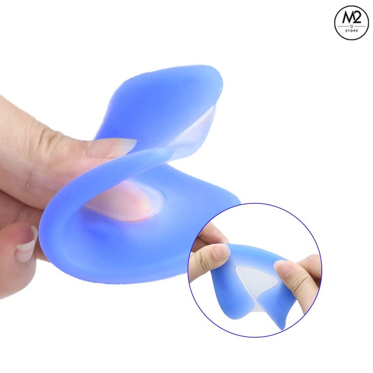 Miếng lót gót silicon chữ U giúp giảm đau, ê gót và chai gót chân khi đi lại LGG03-C3