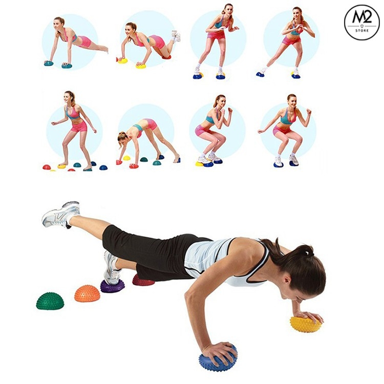 Cầu gai massage chân hỗ trợ bàn chân bẹt, giúp bé có gam bàn chân tốt (CGBC01)