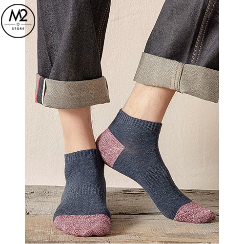 Combo 5 Đôi Tất Vớ Nam Cổ Ngắn Phong Cách Lịch Lãm Trẻ Trung TN31