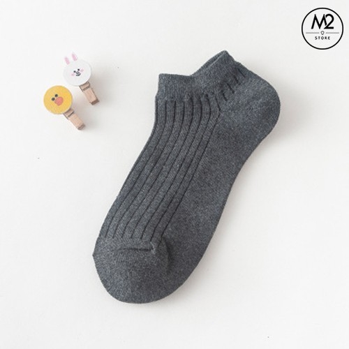 Tất Nam Nữ Cổ Ngắn, Vớ Cổ Ngắn Cao Cấp Siêu Thoáng Khí (kèm video thật) (TCN05-H1)