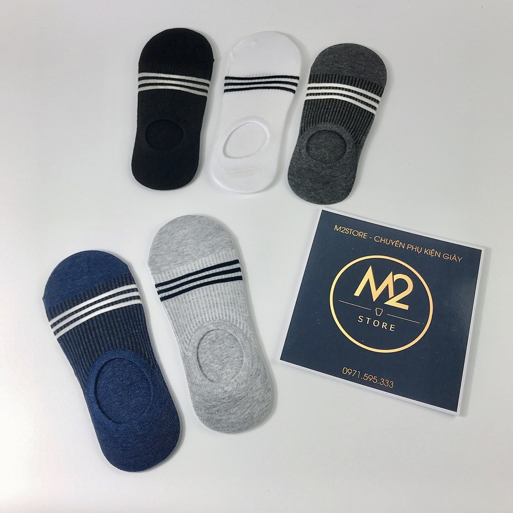 Tất Đi Giày Lười, Vớ Lười Nam Nữ Cao Cấp Siêu Đẹp (Chống trượt gót) (TL02-G4)
