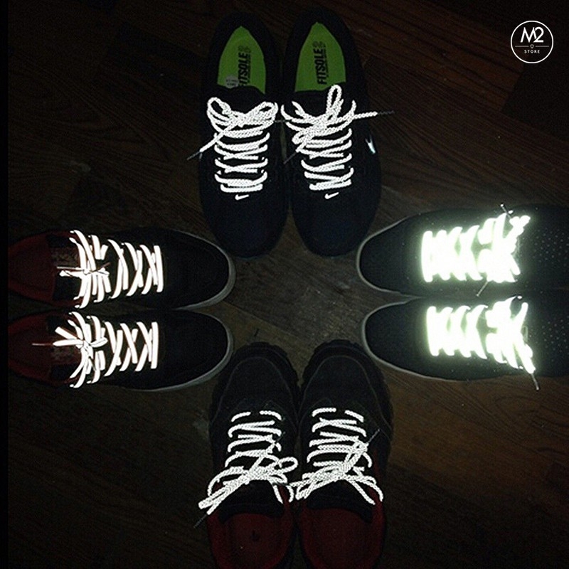 Dây Giày Phản Quang Yeezy Bản Tròn [Siêu Hot] - 1 Đôi DGPG01