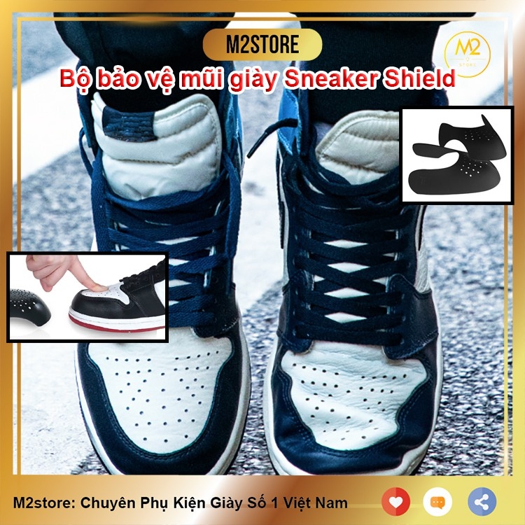 Bộ bảo vệ mũi giày, độn chống nhăn gãy nứt SNEAKER SHIELD - XIMO (CGFG08)
