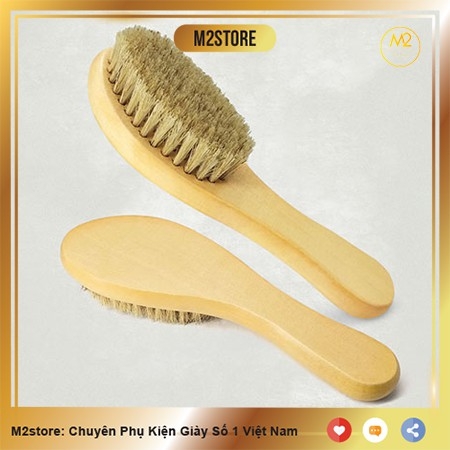 Bàn Chải Đành Giày Lông Heo Tay Cầm Linh Hoạt BCDG24-XMK3-1-15
