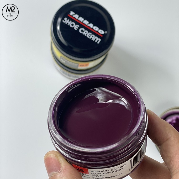 Xi Kem Đánh Giày Tarrago Shoe Cream - Xi Đánh Bóng Da Dạng Kem, Dưỡng Giầy Da, Túi, Áo Da Cao Cấp - Made In Spain VSG70