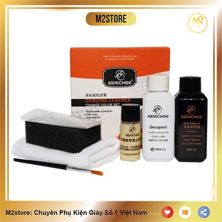 Bộ sơn chuyên dụng cho da giúp đổi màu, sửa chữa cho giày, túi, ví, áo da, ghế da(BSM01)