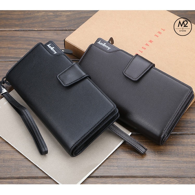 Bóp ví nam dài đẹp Baellerry cao cấp Hàn Quốc, sang trọng, lịch lãm (VND08-A1)