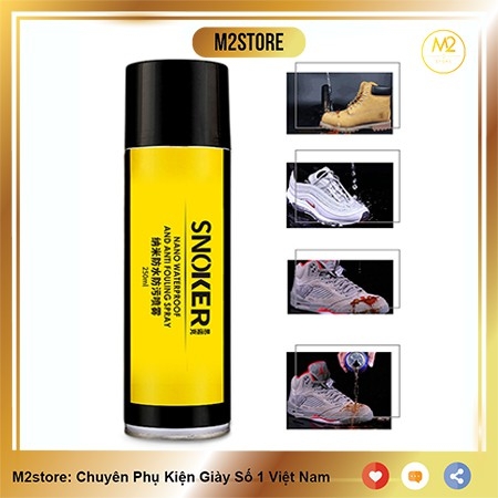 Chai xịt nano chống thấm, chống bụi bẩn Snoker (XNN02)