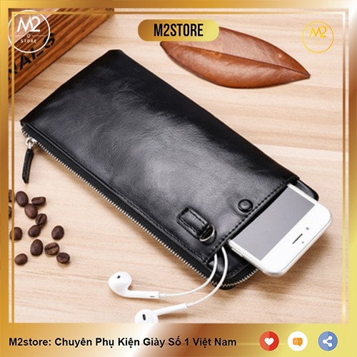 Bóp ví nam dài thời trang Hàn quốc đẳng cấp, sang trọng VND05-A2