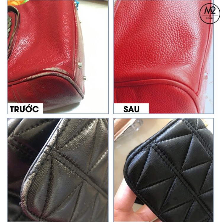 Xi kem chuyên sửa vết bong tróc cho giày da và đánh bóng túi ví, áo, ghế da Ximo Leather Cream (50ml) XDG02
