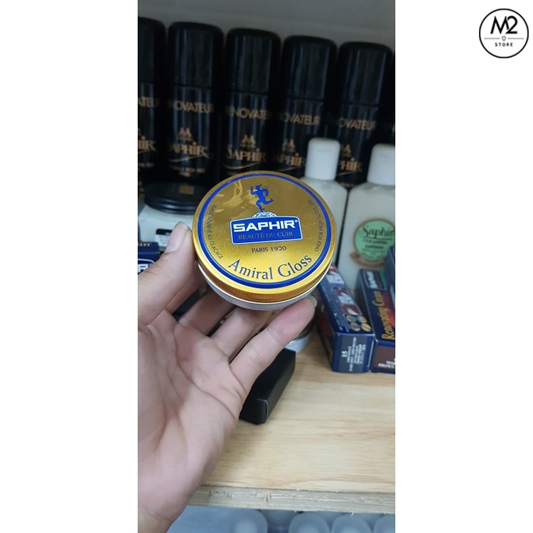 Xi đánh giày, xi sáp Amiral High Gloss Saphir BDC 50ml