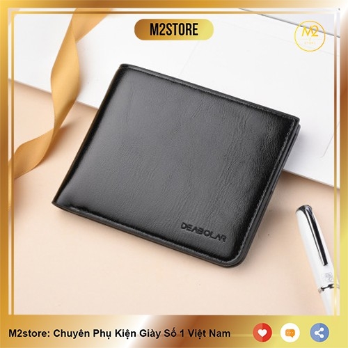 Bóp ví nam DEABOLAR da cao cấp chính hãng thời trang phong cách VNN19 - A1