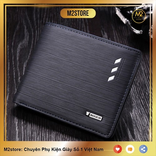 Bóp ví nam BOGESI chính hãng, thời trang phong cách Hàn Quốc 2019 VNN09-A1