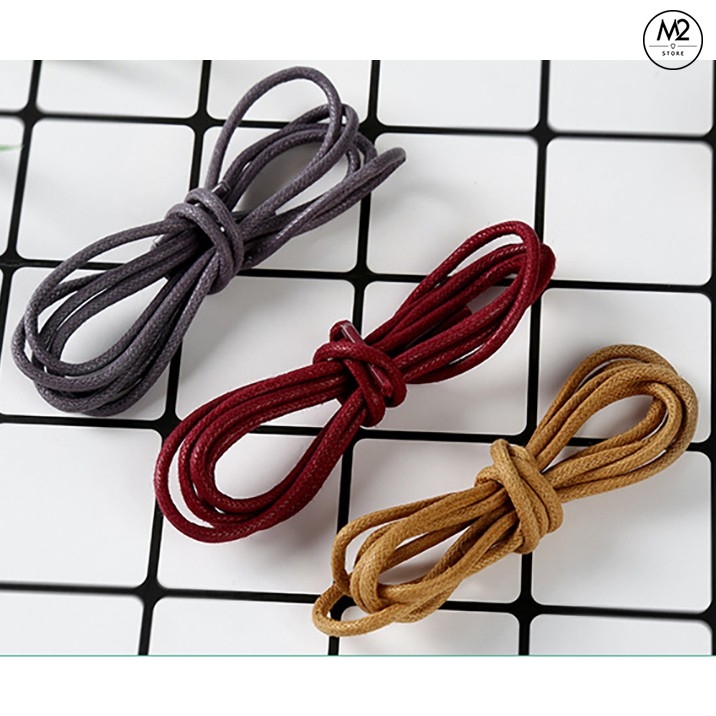 Dây Giày Tây, Dây Giày Sáp Tròn (1 cặp)