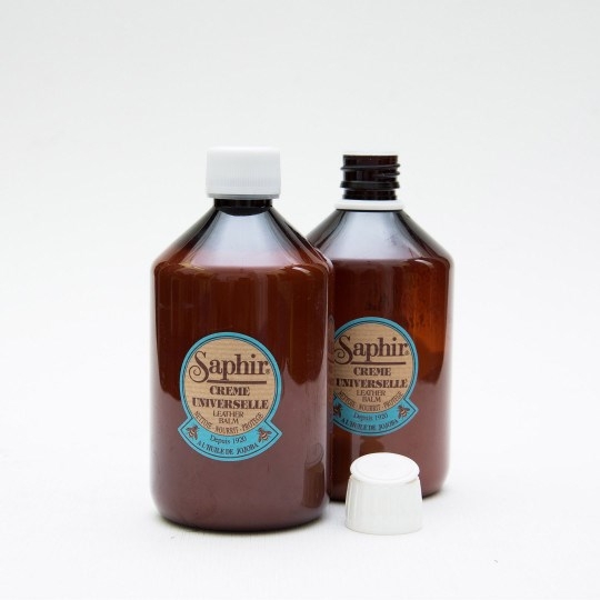 Kem làm sạch và dưỡng đồ da Saphir creme Universelle 500ml