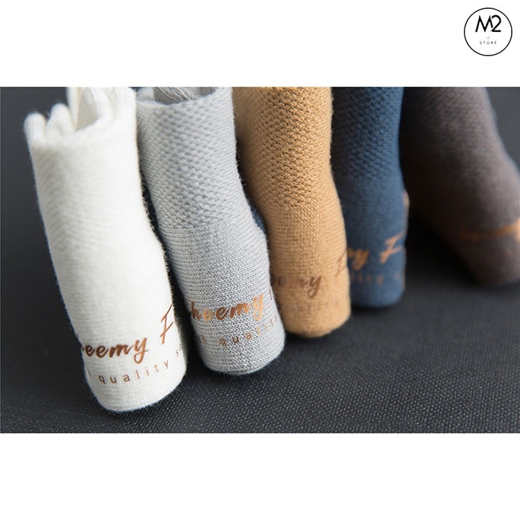 Tất Vớ Cổ Ngắn Nam Cotton Cao Cấp Phong Cách Nhật Bản Lịch Lãm TN37