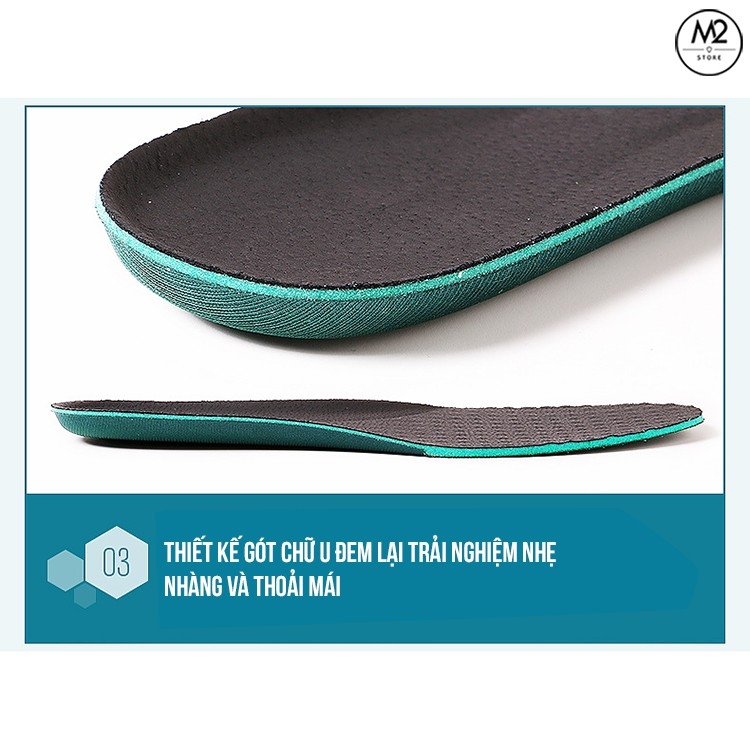 Lót giày massage êm chân siêu nhẹ thoáng khí, thấm hút mồ hôi LGTT15-C3