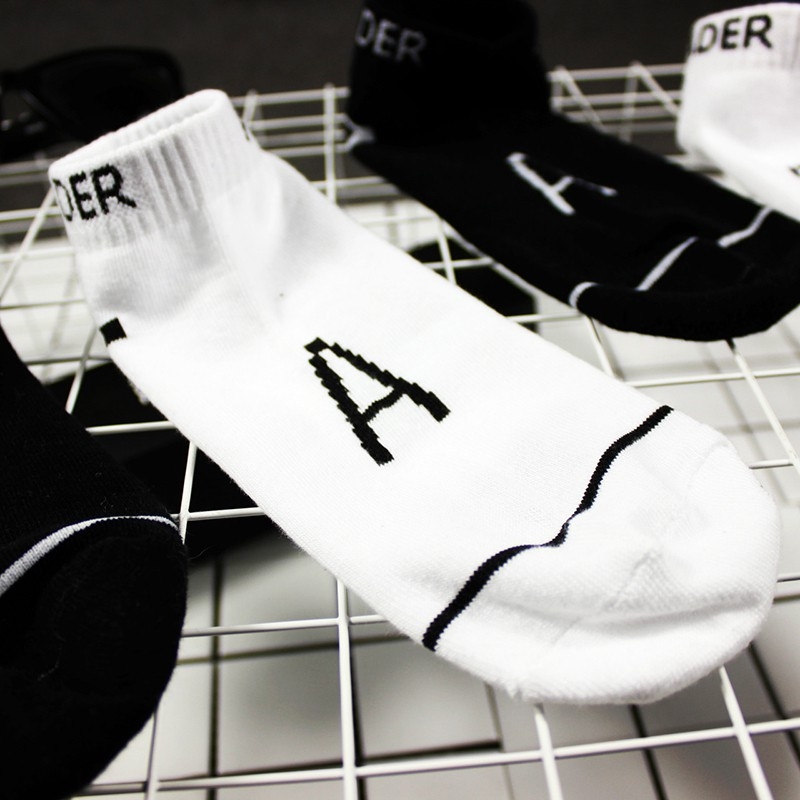 Tất nam nữ cổ ngắn Ulzzang Hàn Quốc thời trang sợi thun XIMO (TN11)