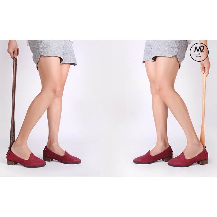 Đón gót giày cho mọi tư thế gỗ Hương nguyên khối đủ Size - Cho giày Nam & Nữ - XIMO DGG03
