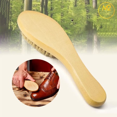 Bàn Chải Đành Giày Lông Heo Tay Cầm Linh Hoạt BCDG24-XMK3-1-15