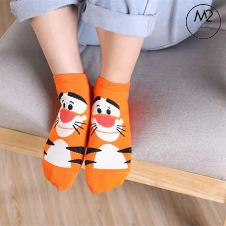 Combo 5 Tất Vớ Nữ Họa Tiết Hoạt Hình Đáng Yêu Dễ Thương TNG36
