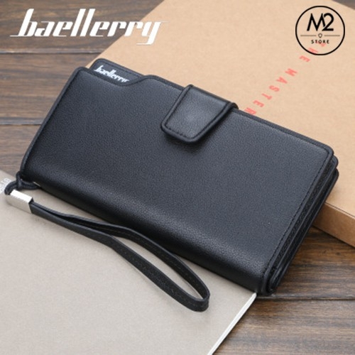 Bóp ví nam dài đẹp Baellerry cao cấp Hàn Quốc, sang trọng, lịch lãm (VND08-A1)