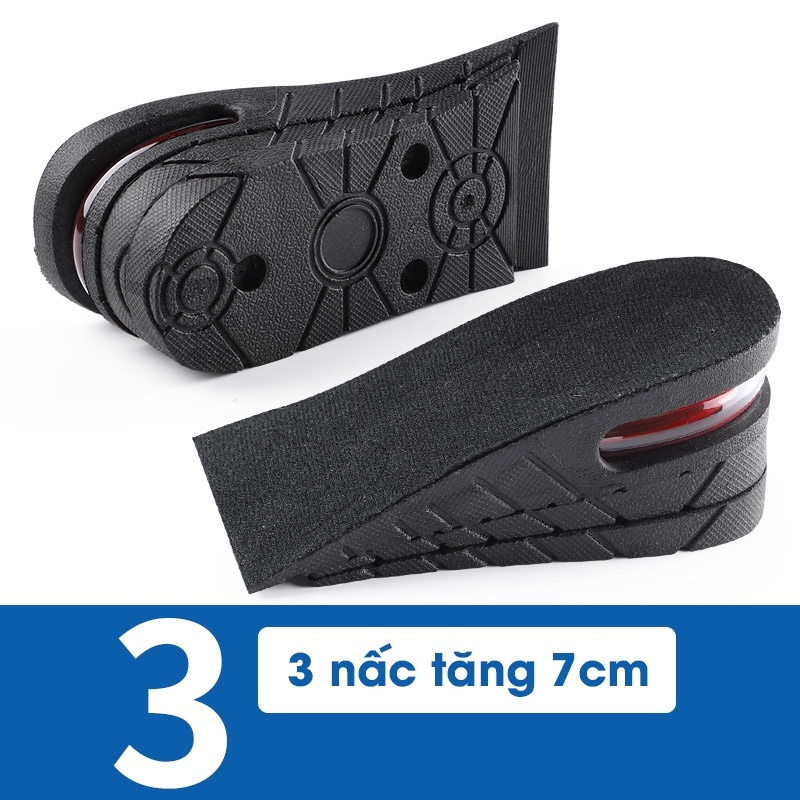 Lót giày tăng chiều cao có đệm khí cả bàn & nửa bàn cao cấp L110AB-A20