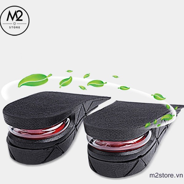 Lót giày tăng chiều cao có đệm khí nửa bàn loại L4-A16(3-5cm)