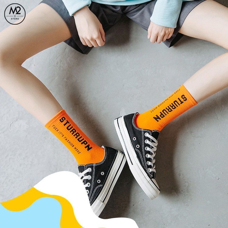 Tất Vớ Nam Nữ Phong Cách Đường Phố Âu Mỹ Phiên Bản Hàn Quốc TN27-G4