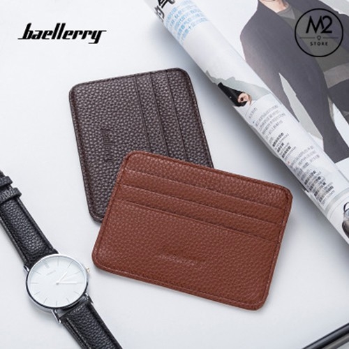 Ví nam mini đựng thẻ card Baellerry cao cấp (VNC01)