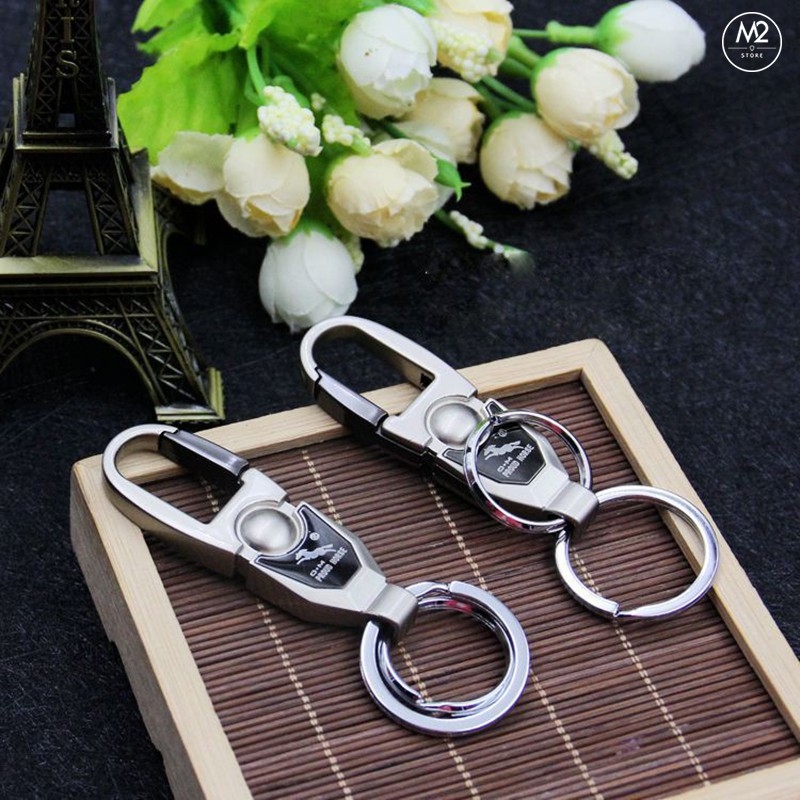 Móc khoá xe máy ô tô đẹp nam tính có phong cách lịch lãm sang trọng Proud Horse cao cấp MK06-A5