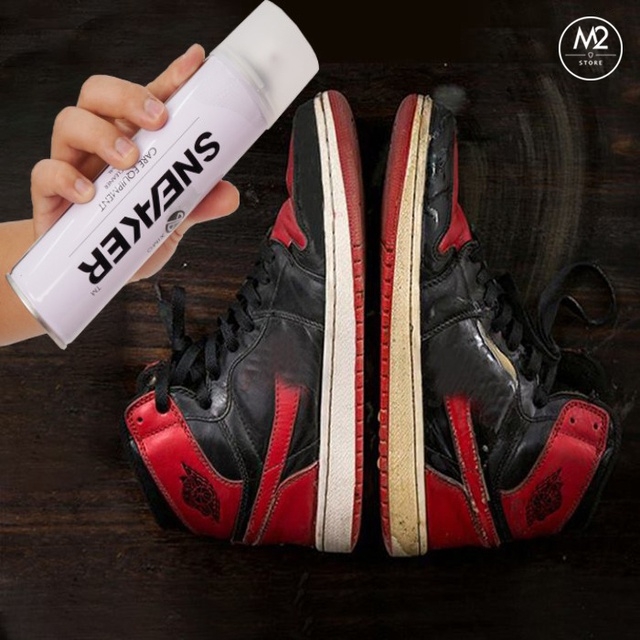 Chai xịt tạo bọt vệ sinh giày Sneaker cao cấp (VSG02) basic